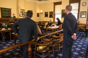 District Court in session. Edgartown.